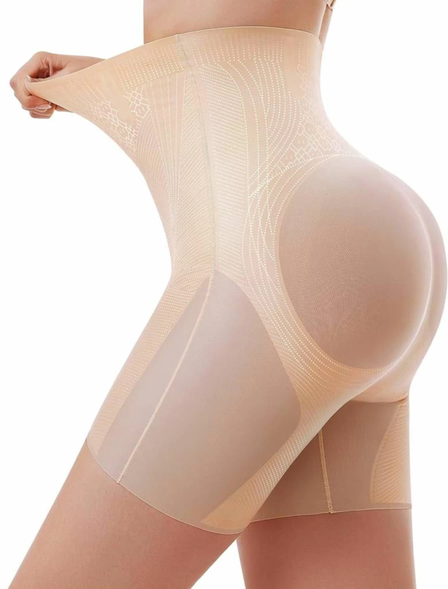 Gotoly Women's High Waist Tummy Control Shapewear - Seamless Butt Lifting Body Shaper Panties for Thigh Slimming & Posture Support