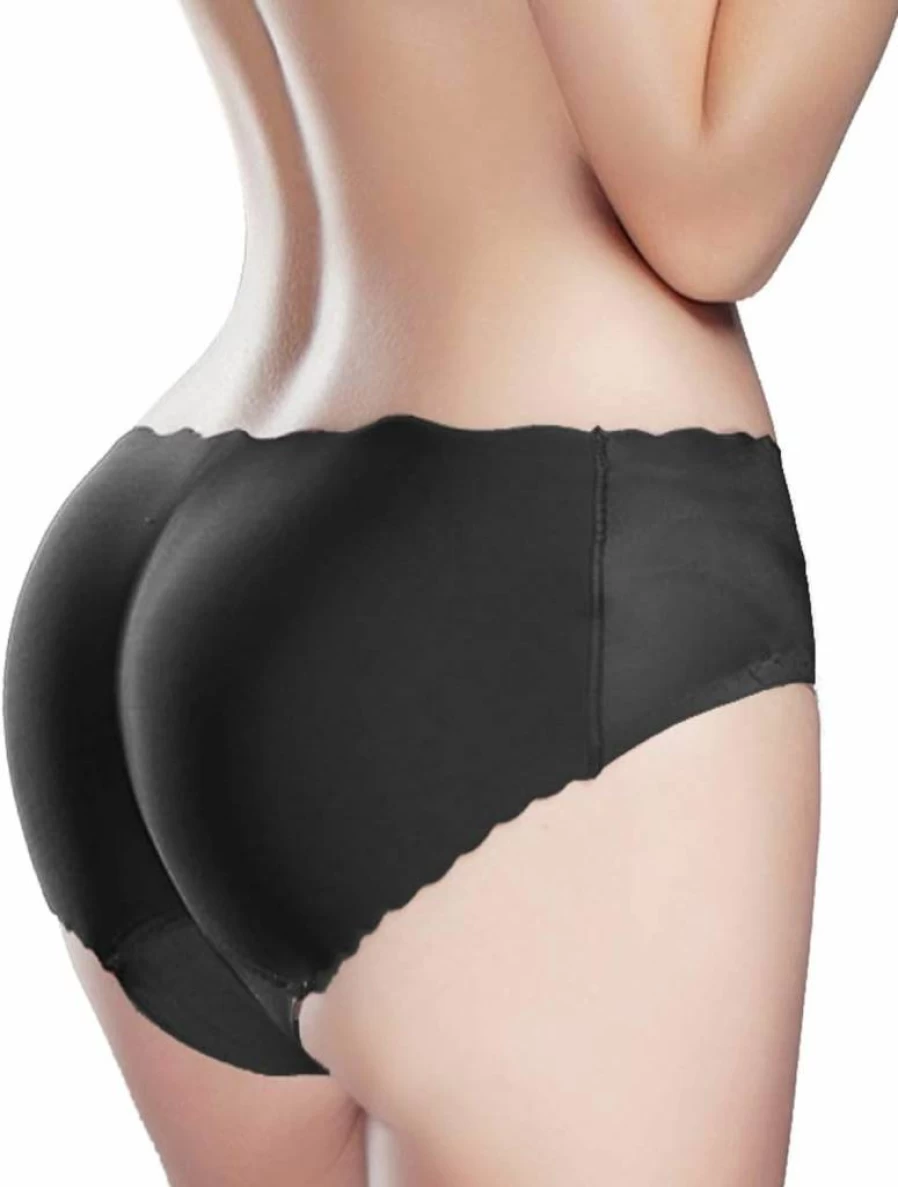 Sliot Women's Padded Hip Enhancer Panties - Seamless Butt Lift Shapewear with Fake Padding for a Curvier Look
