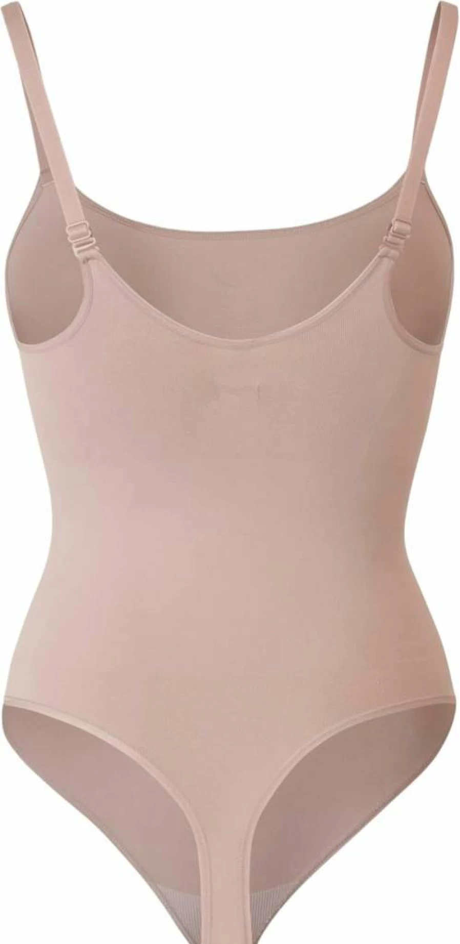 Maidenform Women's Firm Control Seamless Thong Bodysuit - Tummy Shaping Shapewear for Everyday Wear