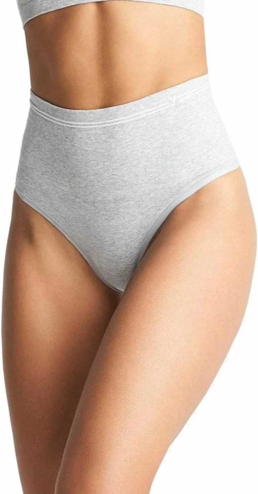 Yummie Seamless Cotton Shapewear Thong for Women - Comfortable & Breathable High-Waisted Underwear
