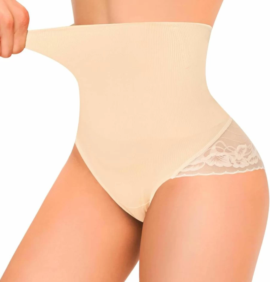 HMQ Women's Seamless Tummy Control Shapewear Panties - Slimming Body Shaper for Everyday Wear