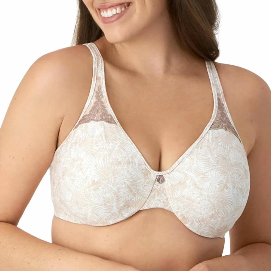 Bali Women's Full-Coverage Minimizer Bra with Comfort Seamless Cups & Underwire Support