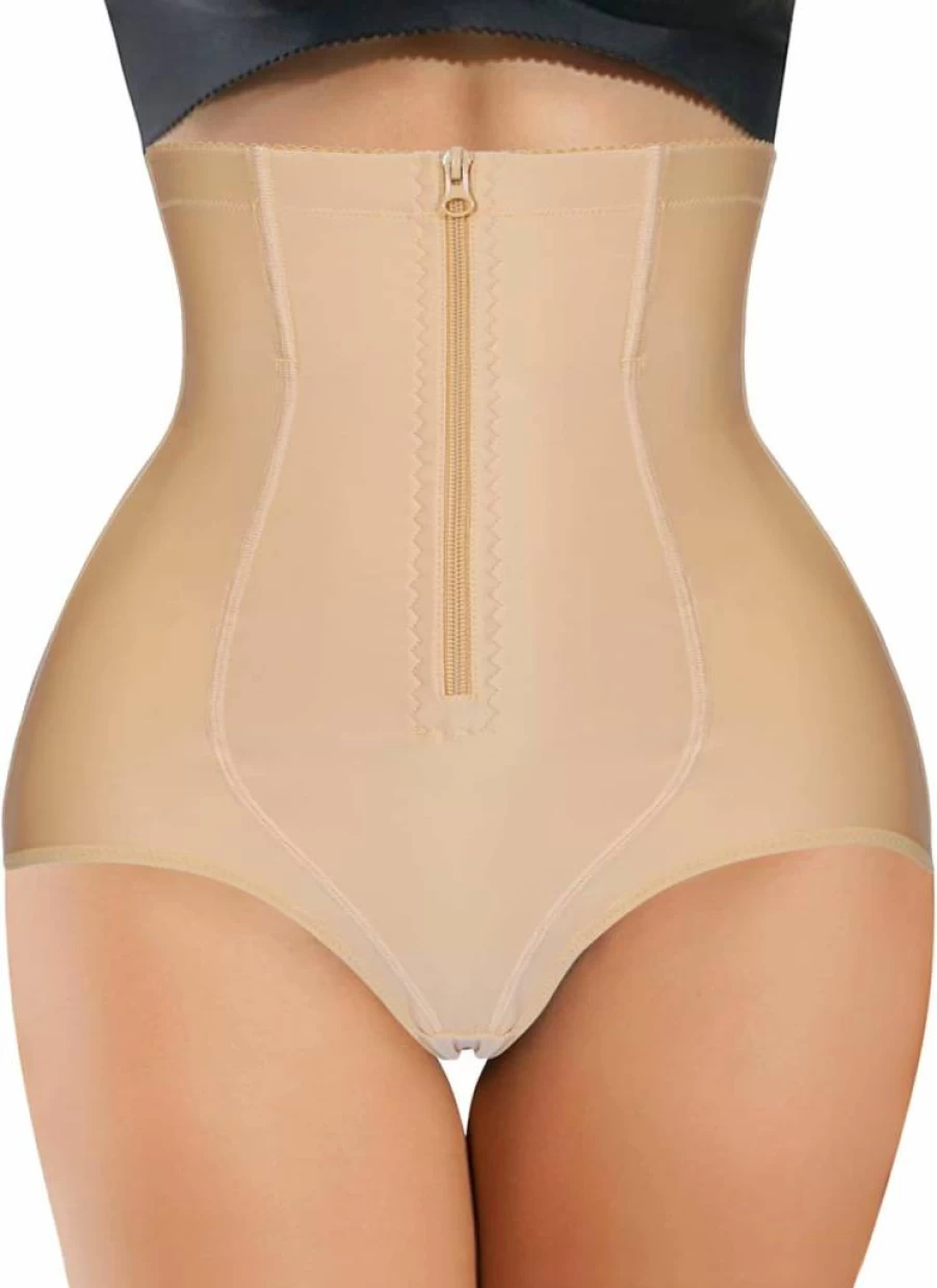 YERKOAD Women's High Waist Shapewear Shorts - Tummy Control Butt Lifting Bodysuit for Slimming & Corset Effect