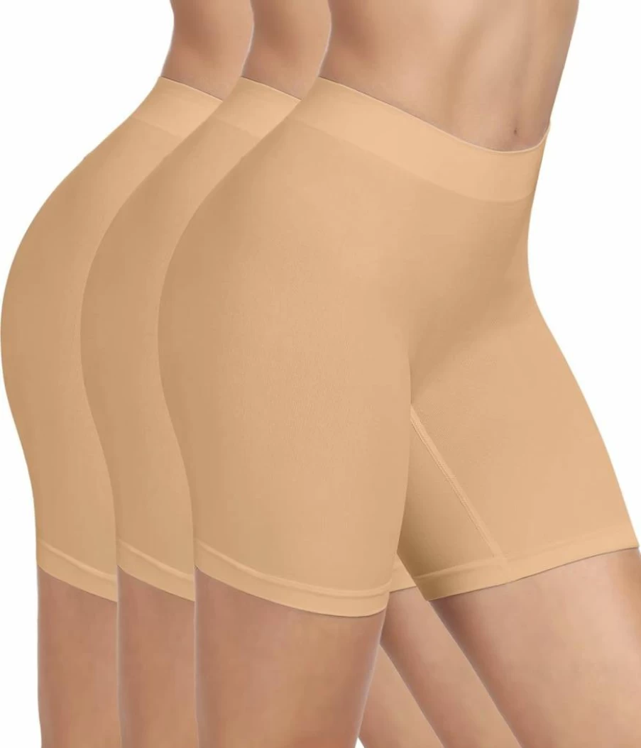 BESTENA Women's Seamless Yoga Shorts - Slip Shorts for Dresses, Workout, Biking & Comfort