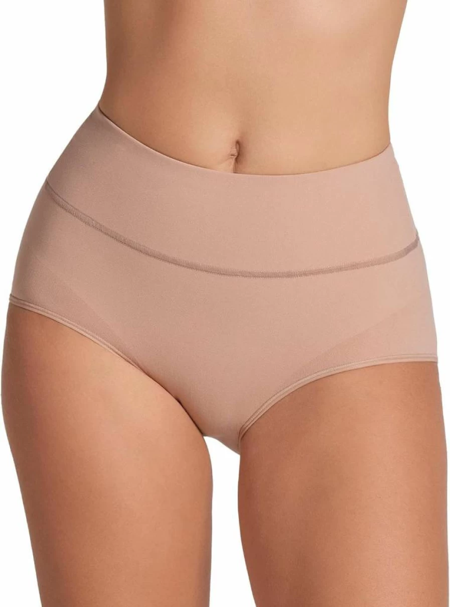 Leonisa High Waisted Tummy Control Panties for Women - Slimming Compression Underwear