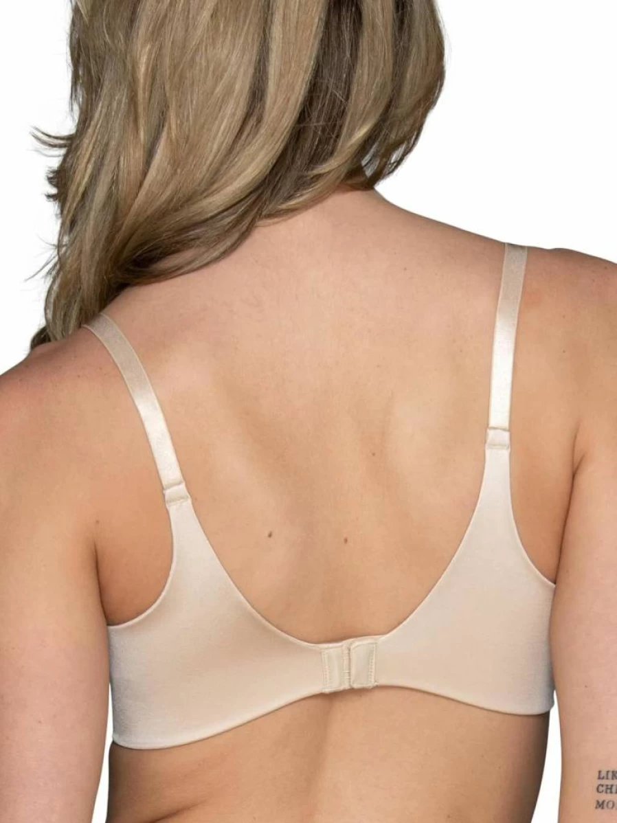Vanity Fair Women's Full Coverage Bra 4-Way Stretch Lightly Lined Smoothing Back Support Up to DD Cup
