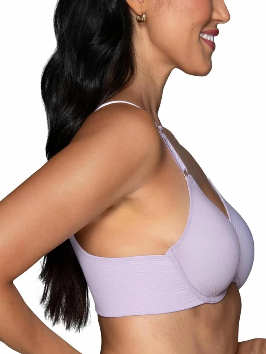 Vanity Fair Women's Full Coverage Bra 4-Way Stretch Lightly Lined Smoothing Back Support Up to DD Cup