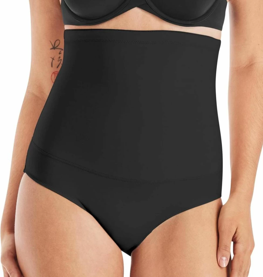 Maidenform Women's High-Waisted Tummy Control Shapewear Panties for Slimming & Comfort