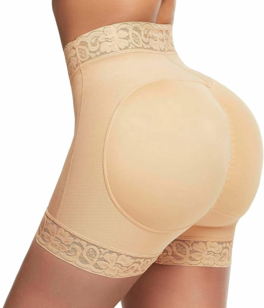 GROW LOOP Women's Butt Lifting Shapewear Shorts - High Waisted Tummy Control Faja Underwear for Body Shaping
