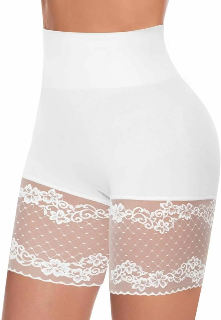 Miguofan Seamless Tummy Control Shapewear Shorts for Women – Mid Waist Body Shaper Underwear for Dresses