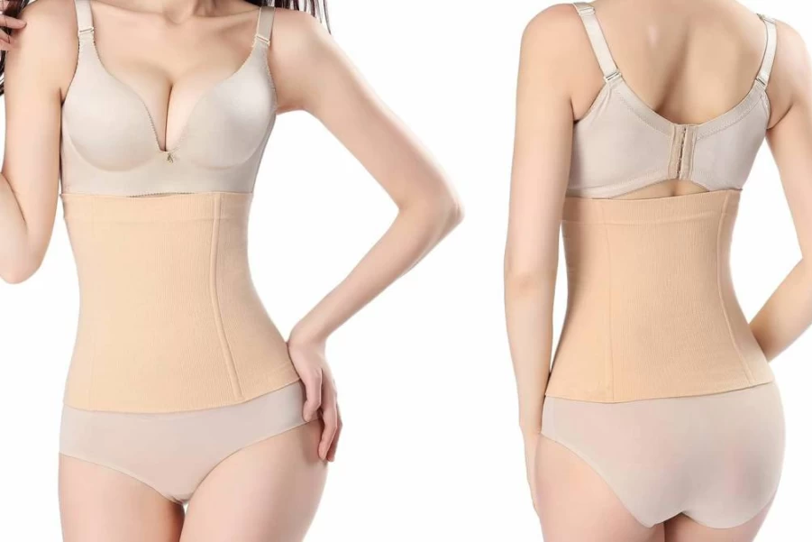 KSKshape Waist Trainer for Women - Tummy Control Body Shaper Corset, Breathable Slimming Girdle for Weight Loss & Postpartum