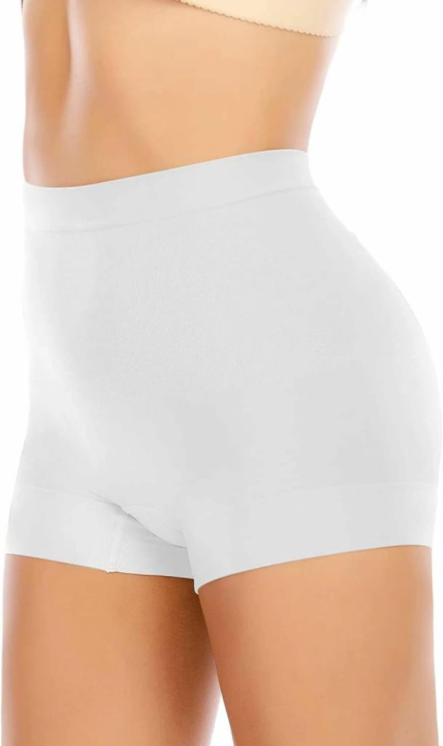 Werena High-Waisted Tummy Control Boyshorts for Women - Seamless Shapewear Underwear for Dresses & Everyday Wear