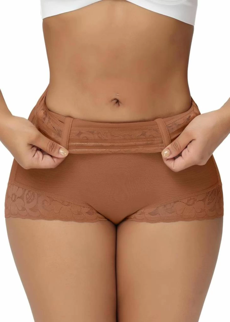 SHAPSHE High-Waisted Tummy Control Shapewear Shorts – Colombian Fajas Compression Underwear for Butt Lifting & Slimming