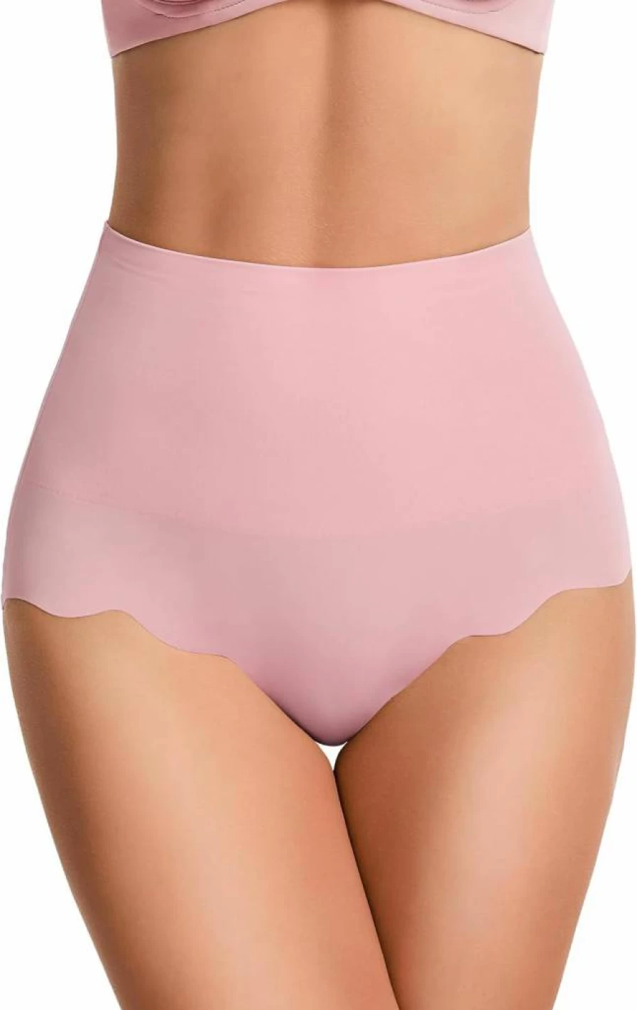 HBselect High Waisted Tummy Control Shapewear for Women - Seamless Body Shaper Briefs & Girdle Underwear