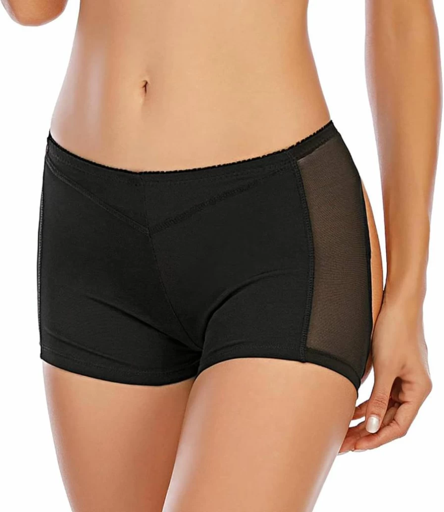 Dulchany Women's Seamless Butt Lifter Shorts – Hip Enhancer Shapewear for Body Contouring & Tummy Control