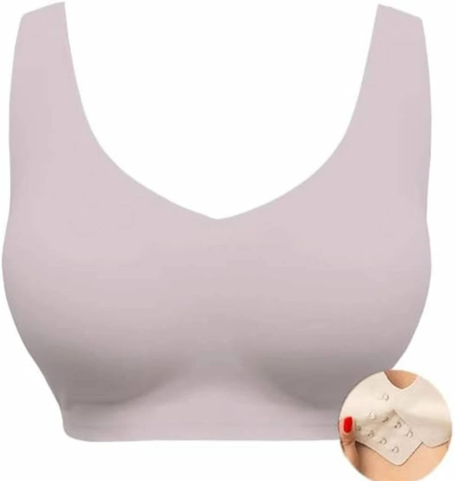 Sendyou SY16 Seamless Post-Surgery Mastectomy Bra with Prosthesis Pockets – Comfortable Support for Women, Sizes 34-42 A/B/C/D