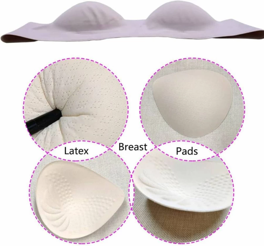 Sendyou SY16 Seamless Post-Surgery Mastectomy Bra with Prosthesis Pockets – Comfortable Support for Women, Sizes 34-42 A/B/C/D
