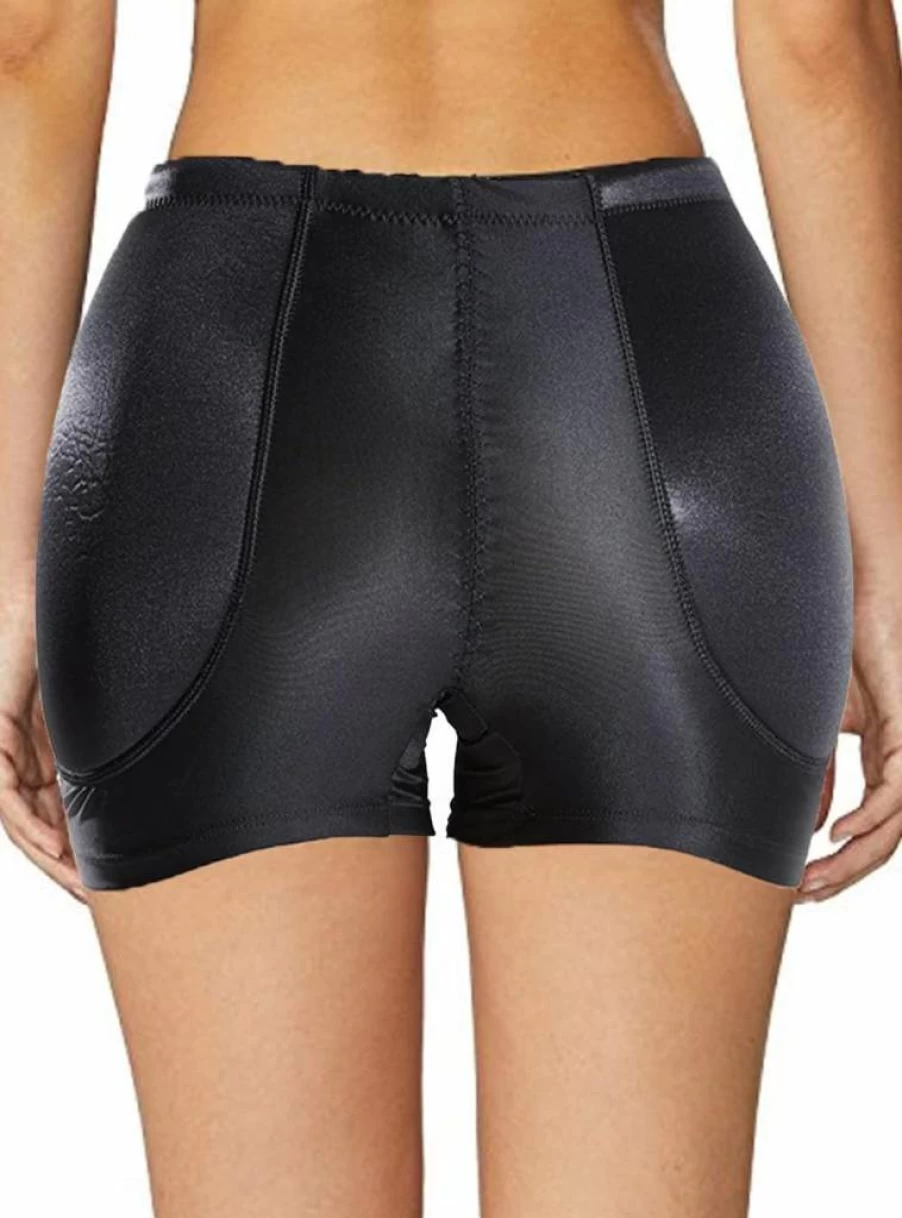 Sliot Women's Seamless Butt Lifter Shorts – Tummy Control Shapewear with Hip Pads for Enhanced Curves