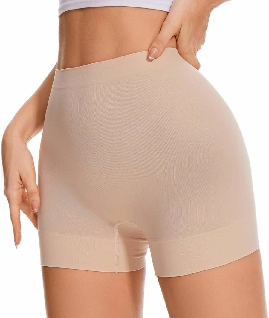 Ysabeloom Women's Seamless Tummy Control Boyshorts - Shapewear Underwear for Dresses & Everyday Wear