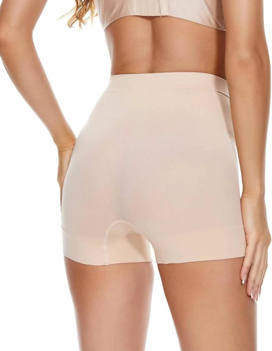 Ysabeloom Women's Seamless Tummy Control Boyshorts - Shapewear Underwear for Dresses & Everyday Wear