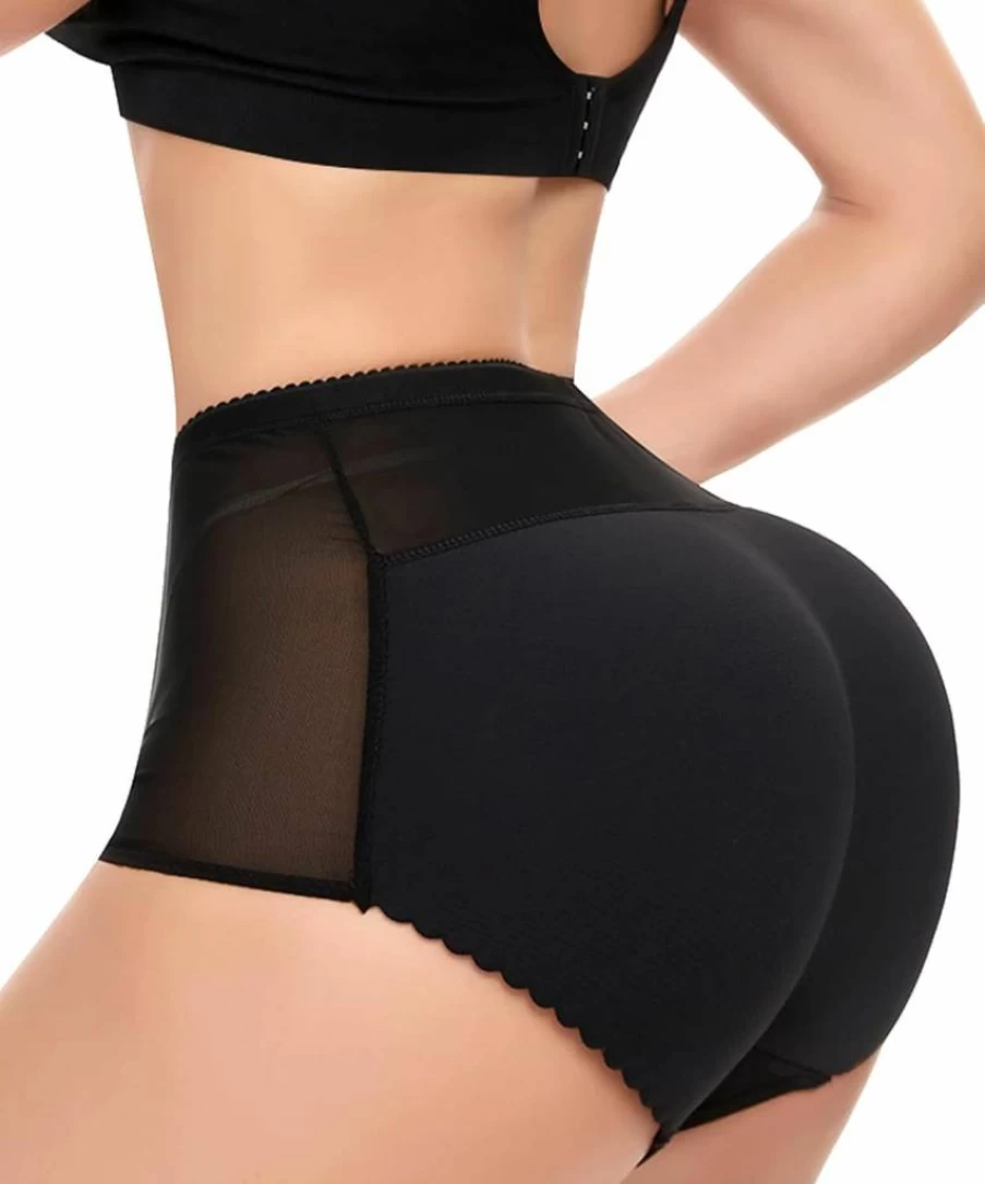 NINGMI Women's Butt Lifting Padded Panties - Hip Enhancer Underwear for Body Shaping & Control