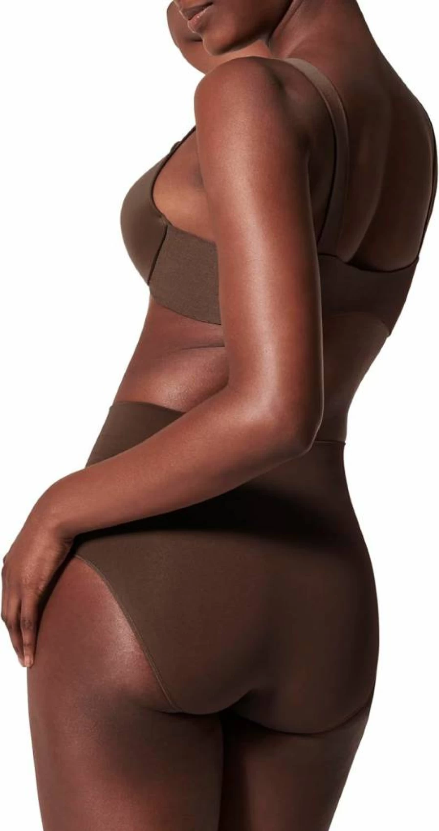 SPANX Women's Sculpting Shapewear Brief - High Compression Underwear with Recycled Nylon Blend - Extraordinary Comfort & Support