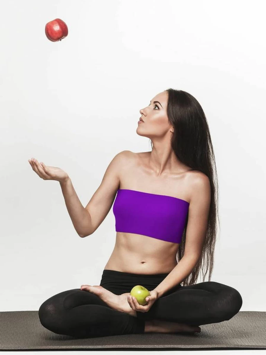 Geyoga 6-Pack Seamless Strapless Bralette for Women - Stretchy Comfort Tube Top Non-Padded Wireless Bra