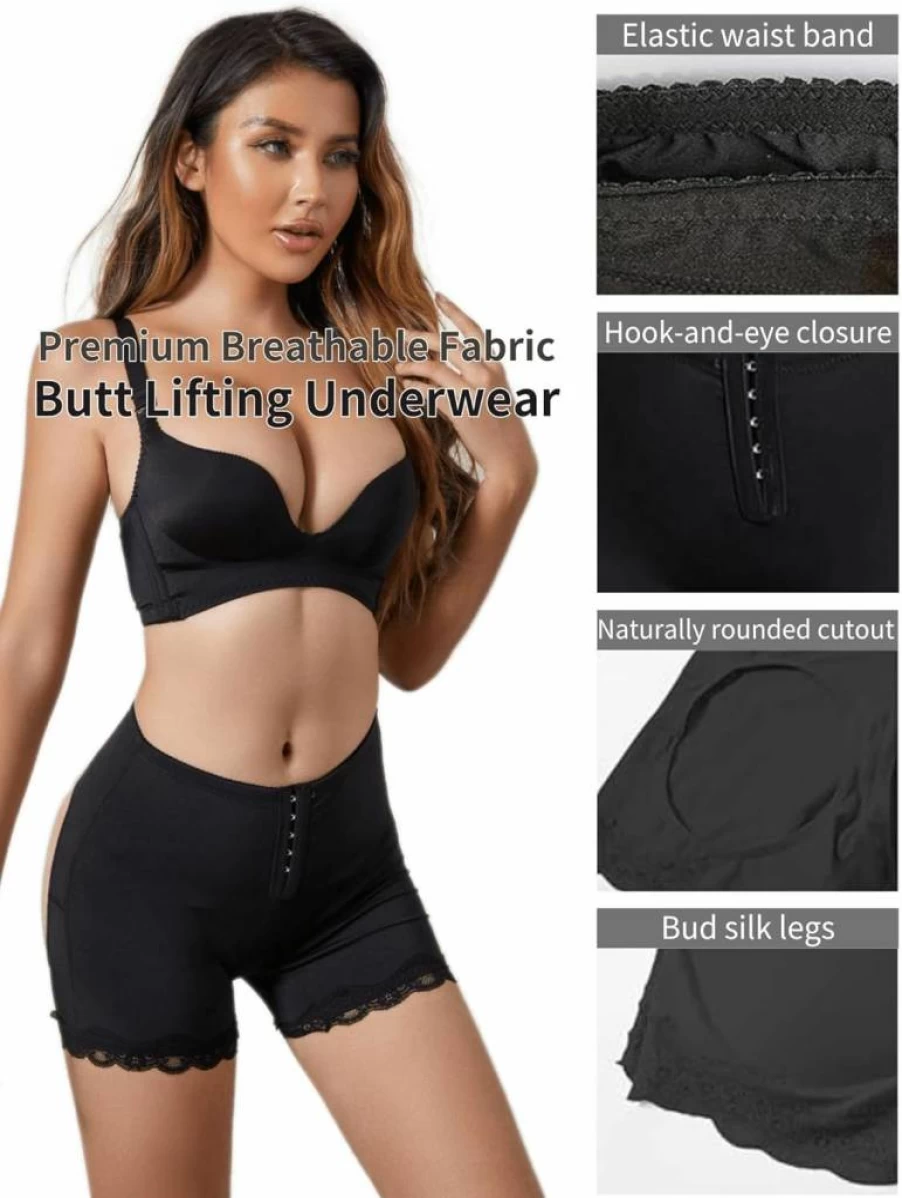 Paeceioni Butt Lifting Shapewear Shorts – Adjustable Tummy Control & Booty Enhancer for Women