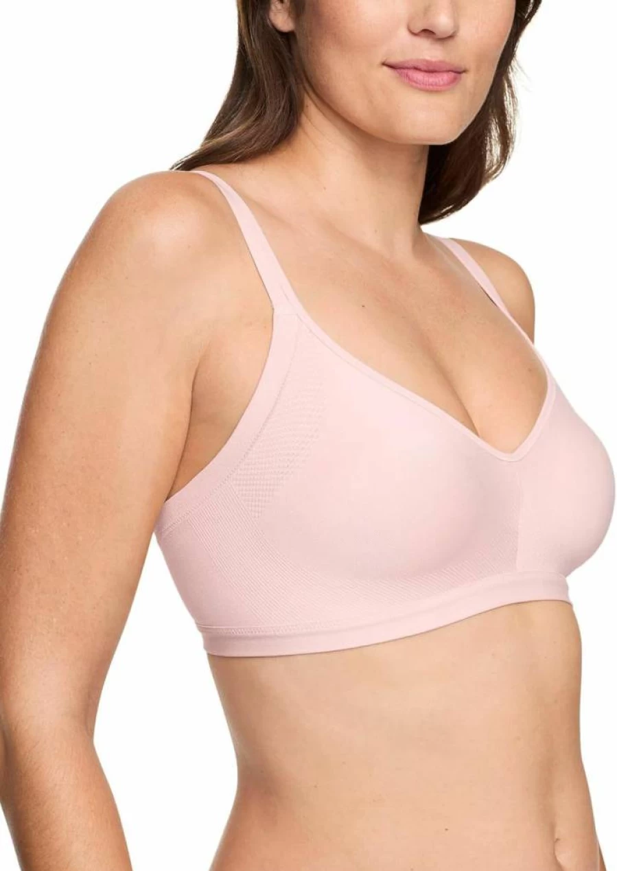 Warner's Women's Seamless Comfort Bra - Wireless, Lightly Lined, Underarm Smoothing, Stretch RM3911A