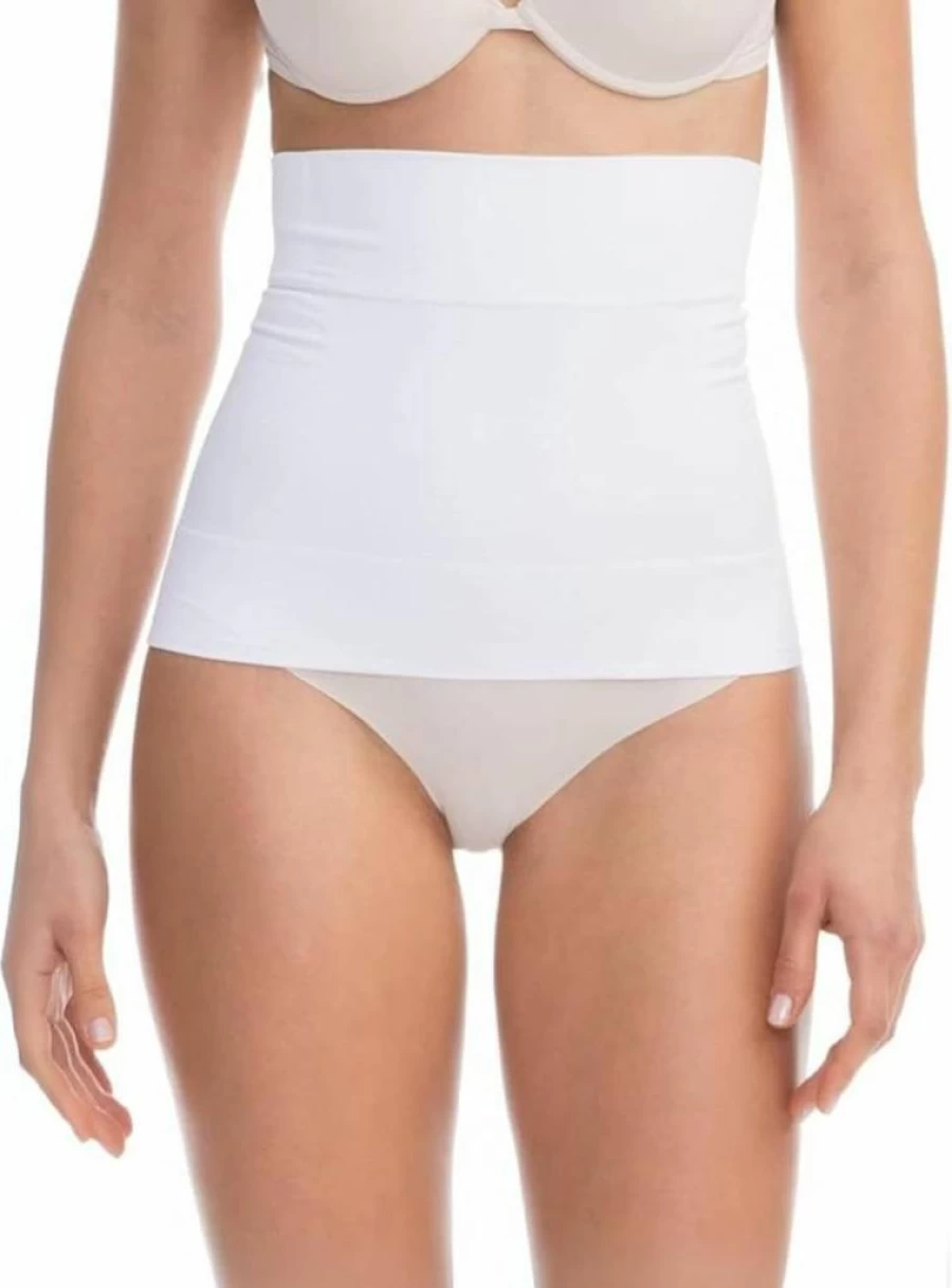 Farmacell Women's 605 Seamless Waist Trainer - Tummy Control Corset for Slimming & Body Shaping - Made in Italy Shapewear