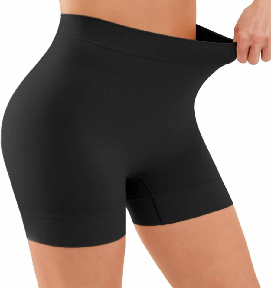 YADIFEN Women's Seamless Anti-Chafing Boyshort Panties - Smooth Yoga Shorts for Under Dresses, Slip Shorts for Comfort & Invisible Wear