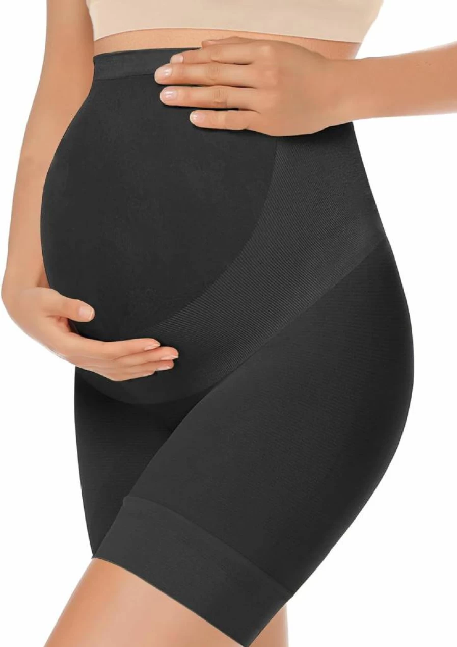 KIM S Seamless Maternity Shapewear - Pregnancy & Postpartum Support Underwear for Dresses, Anti-Chafing Comfort Wear