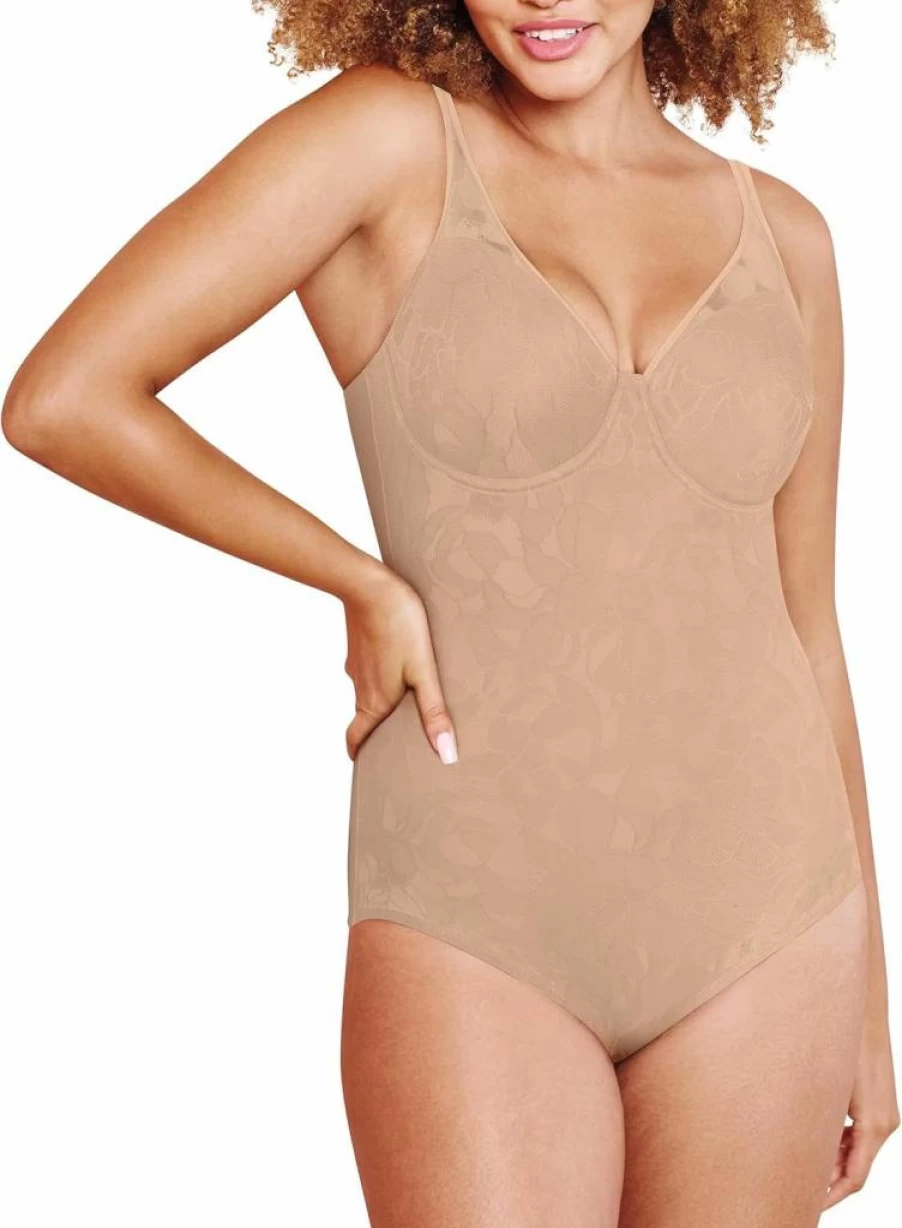 Bali Women's Ultra Lightweight Shapewear Body Briefer Fajas DF6552 for Tummy Control & Smoothing