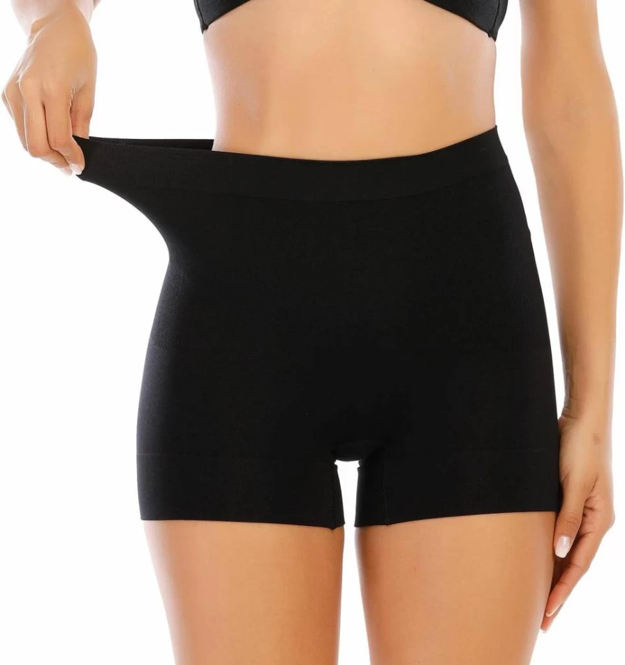 Werena Women's Seamless Shapewear Shorts - Tummy Control Boyshorts for Under Dress
