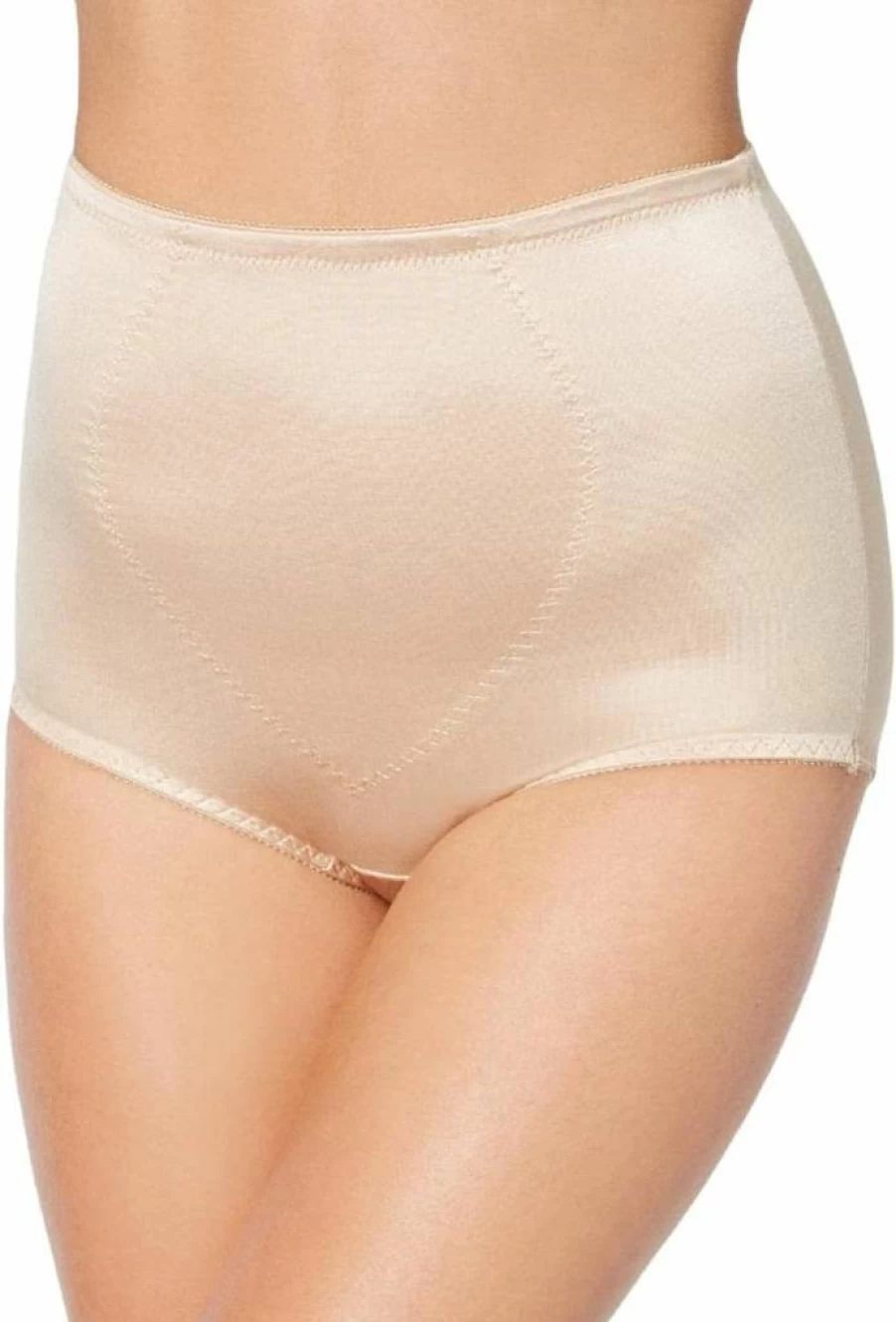 Bali Women's Tummy Control Shaping Briefs Firm Shapewear 2-Pack for Slimming & Body Contouring