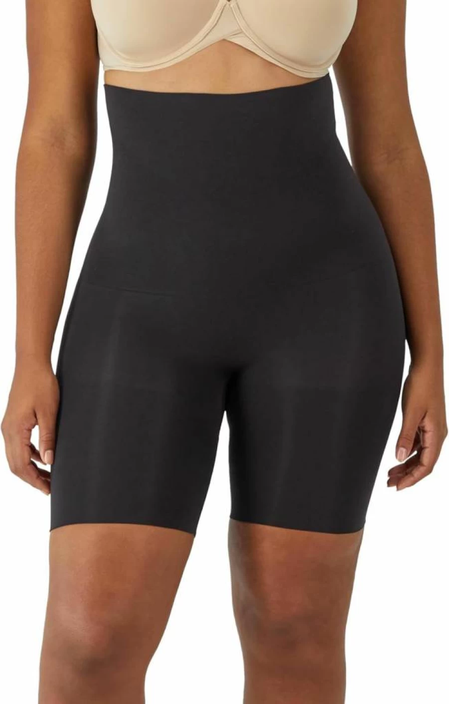 Maidenform Women's High Waist Thigh Slimmer Shapewear for Tummy Control & Body Shaping