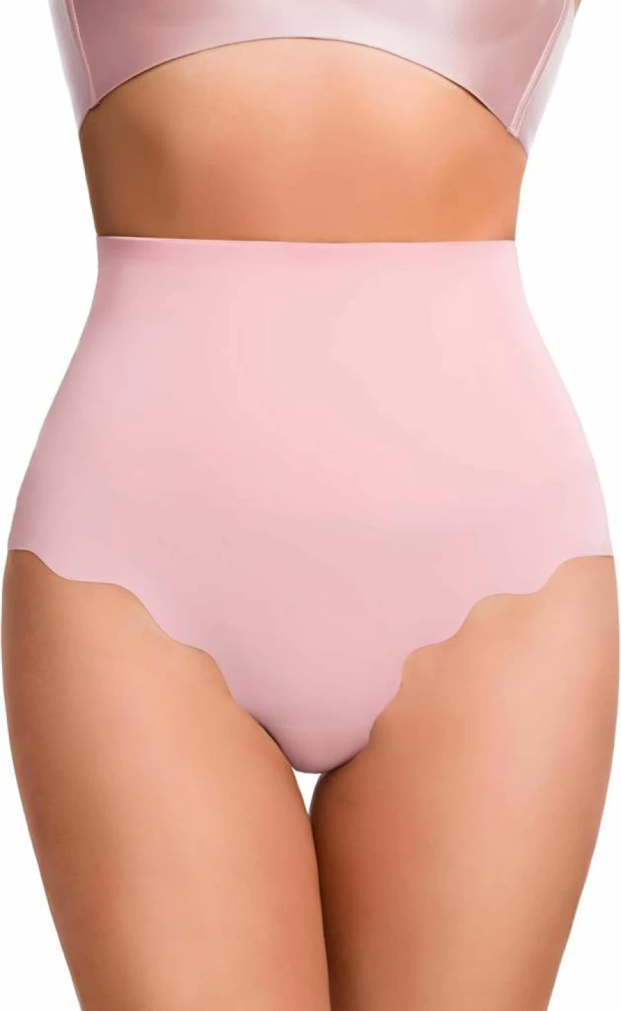 HBselect High Waist Seamless Thong Shapewear for Women - Tummy Control Body Shaper Panties Girdle Postpartum Shaping Underwear