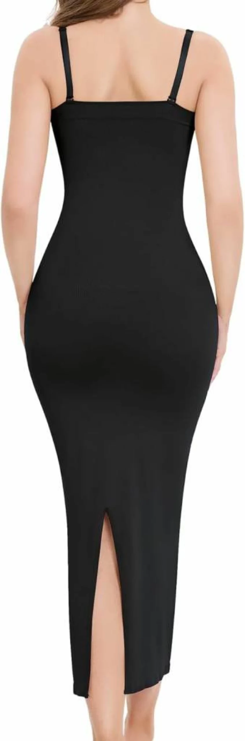 LIRASDIS Women's Strapless Seamless Shapewear Slip Dress - Tummy Control Body Shaper for Under Dresses