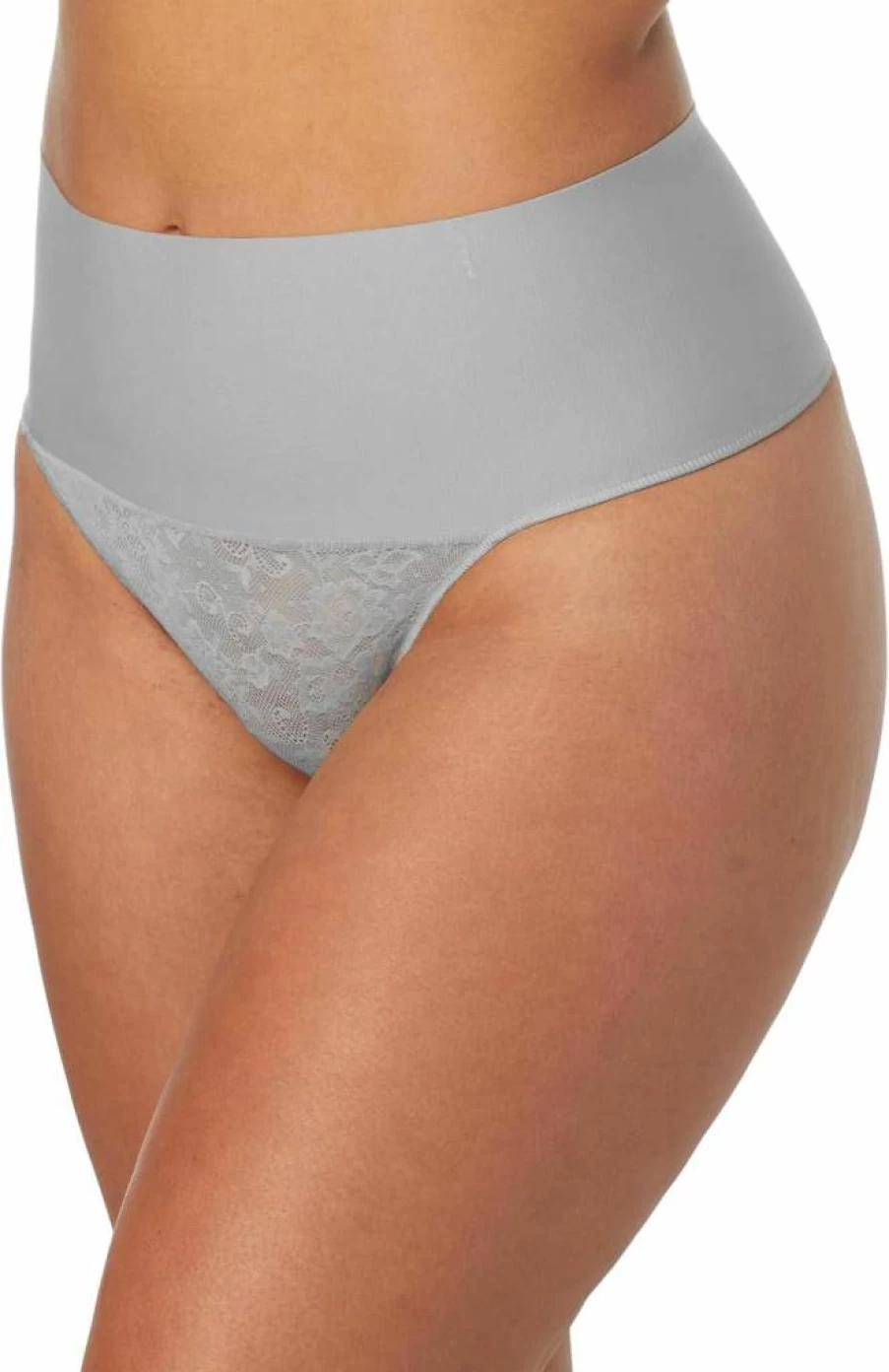 Maidenform Women's Firm Control Thong Shapewear - Breathable Stretch Lace Tummy Control Underwear for All-Day Comfort