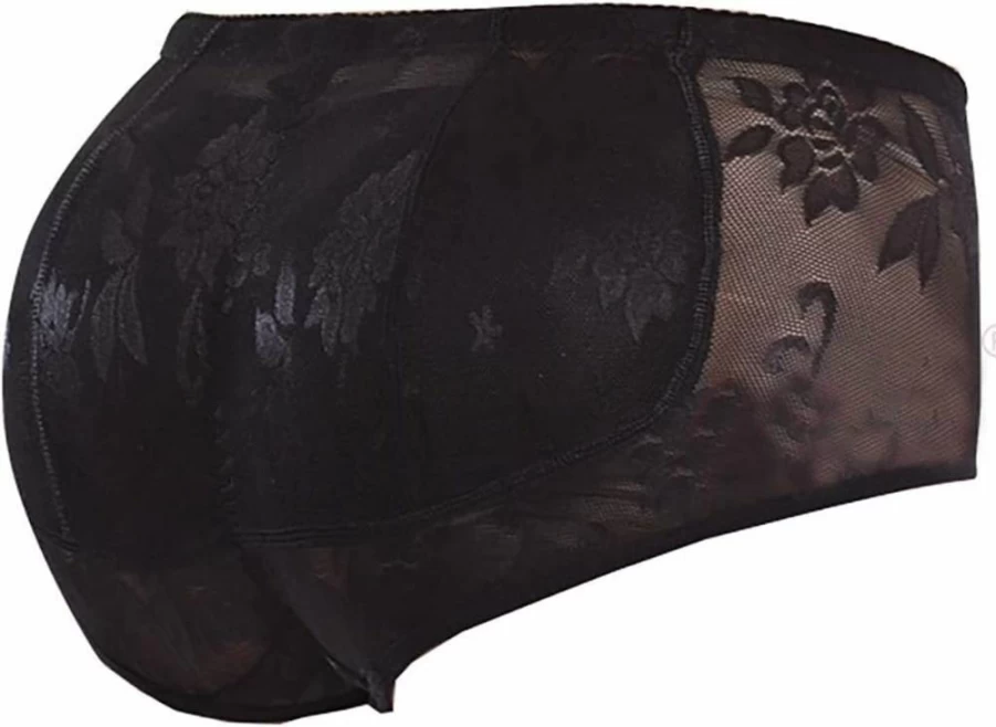 Cinyifaan Women's Sexy Push-Up Panty with Butt Lifting & Hip Enhancement - Padded Underwear for Curves