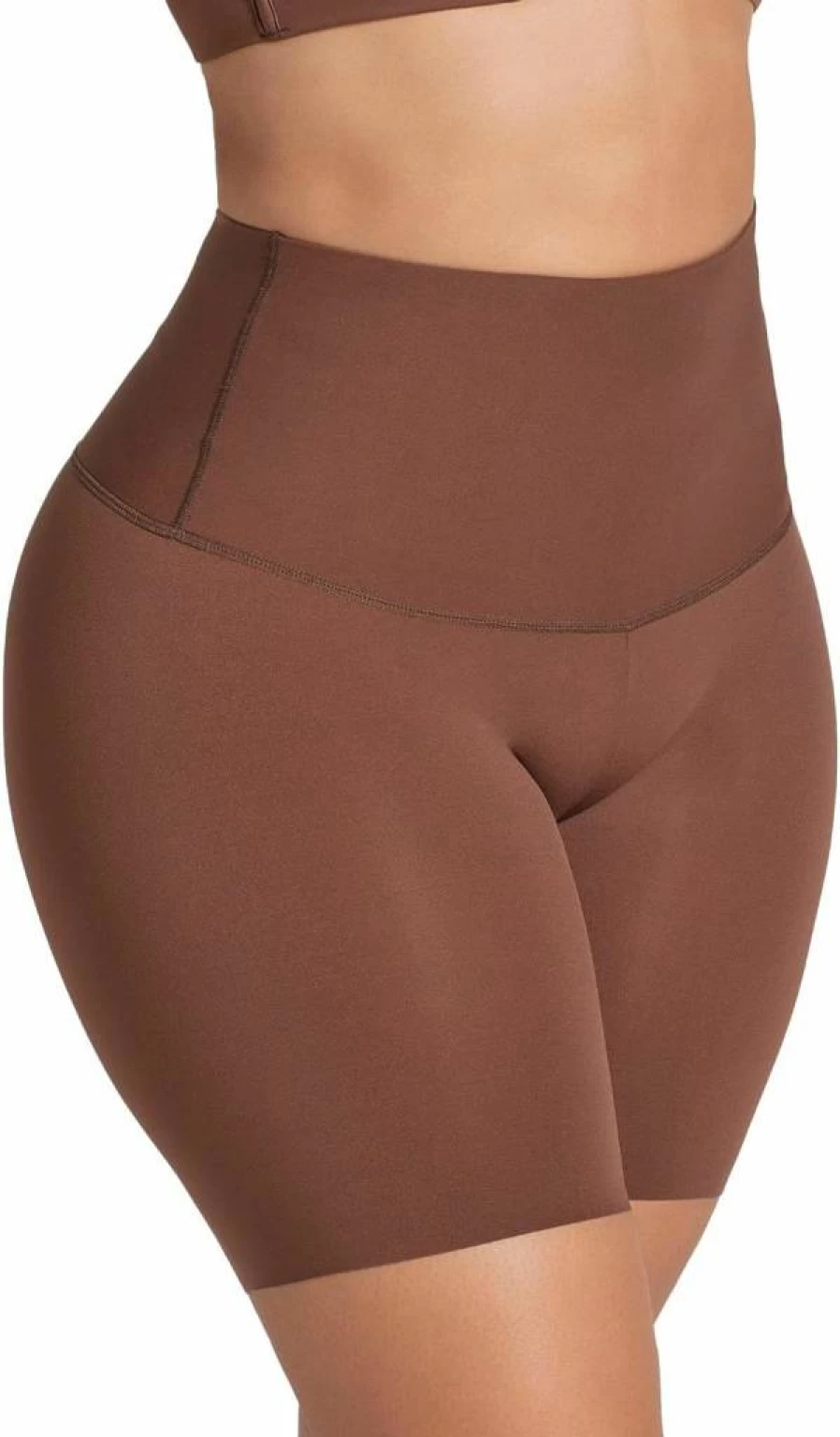Leonisa High Waisted Tummy Control Shapewear Shorts for Women – Firm Compression Sculpting Shaper Shorts