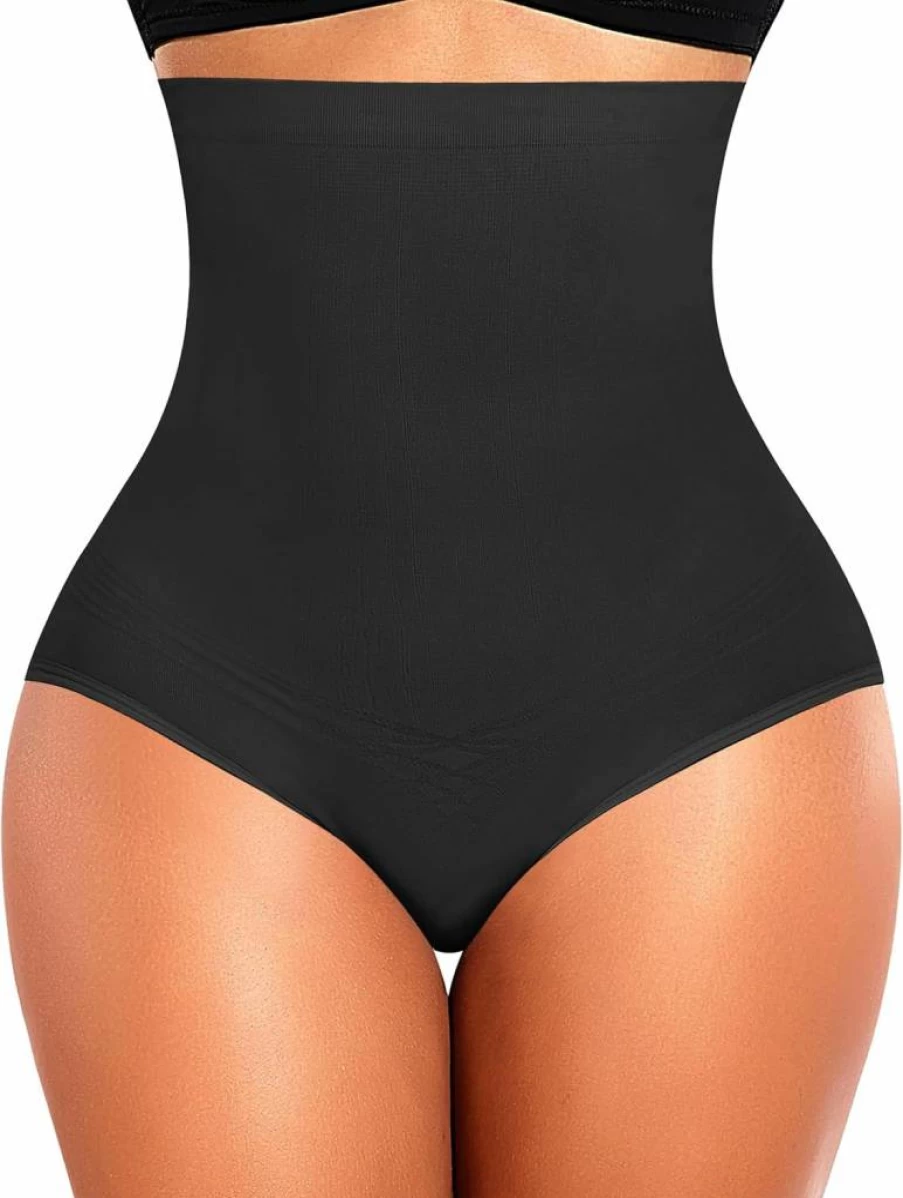 Werena High Waist Tummy Control Shapewear for Women - Seamless Body Shaper Panties & Girdle Underwear