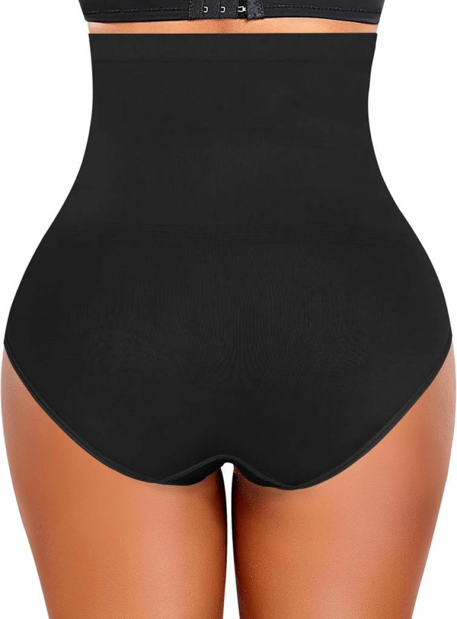 Werena High Waist Tummy Control Shapewear for Women - Seamless Body Shaper Panties & Girdle Underwear