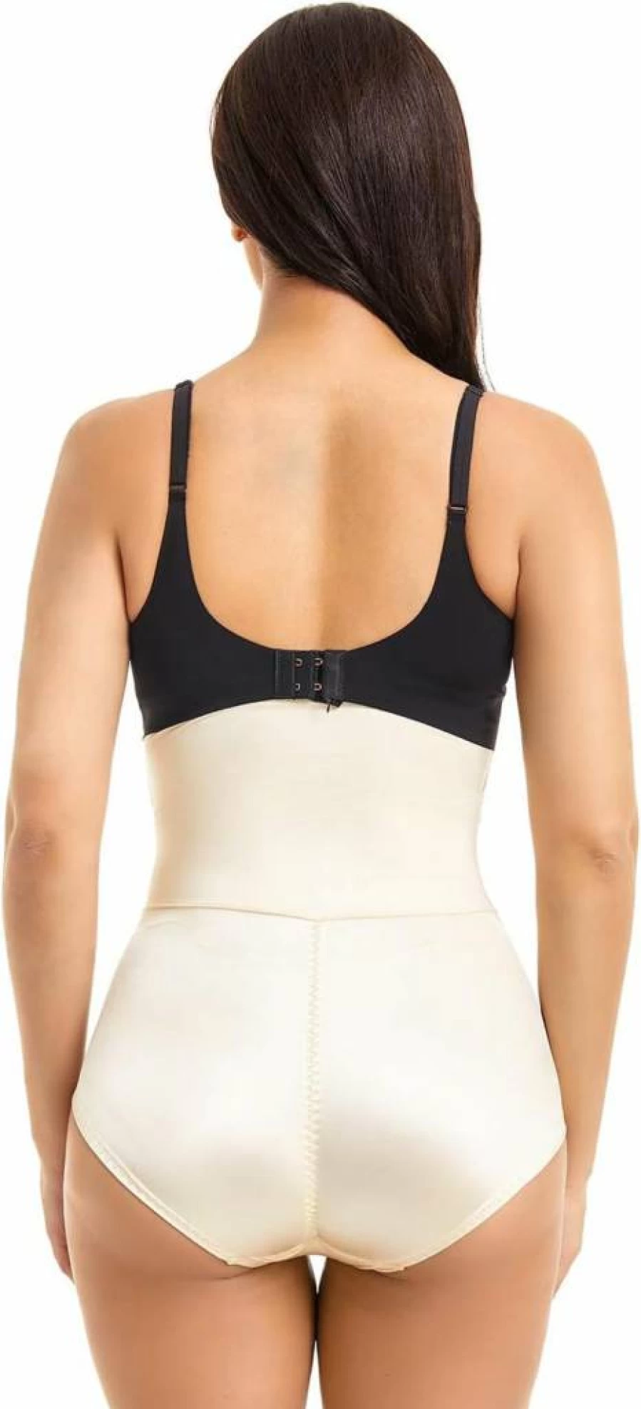 COHTB High Waist Tummy Control Shapewear for Women - Butt Lifting Body Shaper Panties Slimming Briefs