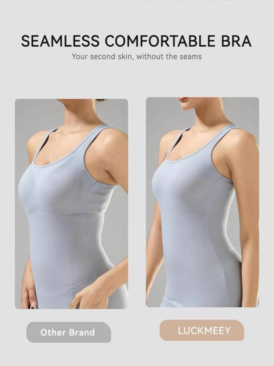 LUCKMEEY Wireless Comfort Bras for Women - Seamless Push Up Bralette, Full Coverage Everyday Bra, Soft No Underwire Support