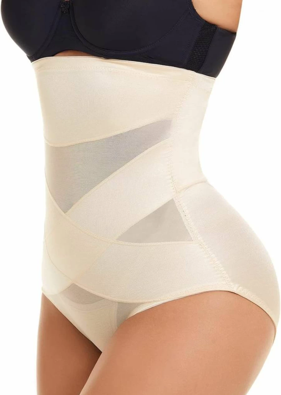 MOVWIN Women's Tummy Control Shapewear - High Waist Body Shaper for Slimming & Posture Support