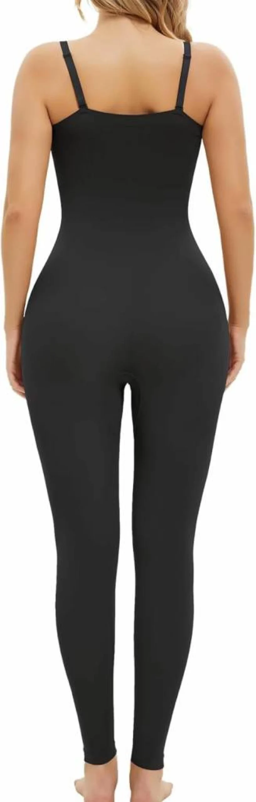 LIRASDIS Women's Seamless Strapless Shapewear Jumpsuit - Tummy Control Bodysuit, Thigh Slimmer for Under Dresses, Full Body Shaper