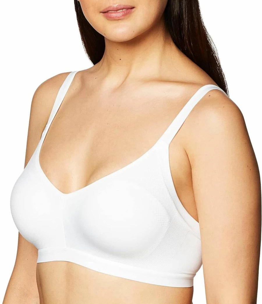 Warner's Women's Blissful Benefits Wireless Comfort Bra - Seamless Stretch, Lightly Lined, Underarm Smoothing RM3911W