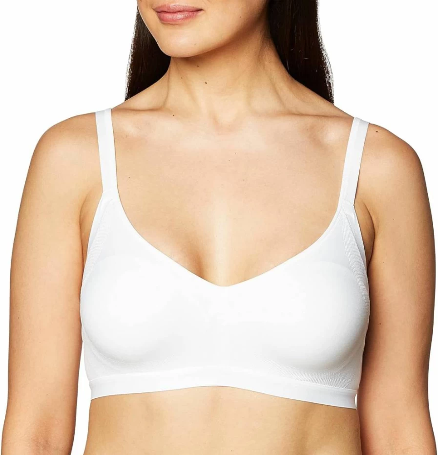 Warner's Women's Blissful Benefits Wireless Comfort Bra - Seamless Stretch, Lightly Lined, Underarm Smoothing RM3911W