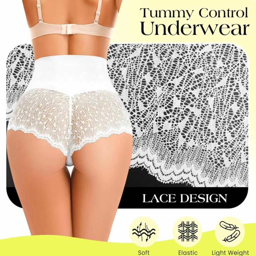 Anygirl Seamless Tummy Control Panties for Women - High Waist Slimming Shapewear & Body Shaper Underwear